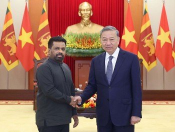 Chủ tịch nước gửi điện mừng thiết lập quan hệ ngoại giao Việt Nam - Sri Lanka