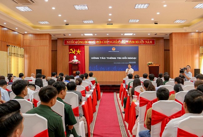 Quảng Ngãi tập huấn công tác thông tin đối ngoại và truyền thông chính sách năm 2025