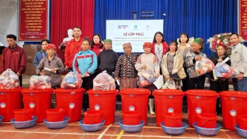 Hơn 45.000 người dân được Oxfam hỗ trợ phục hồi sinh kế sau bão Yagi