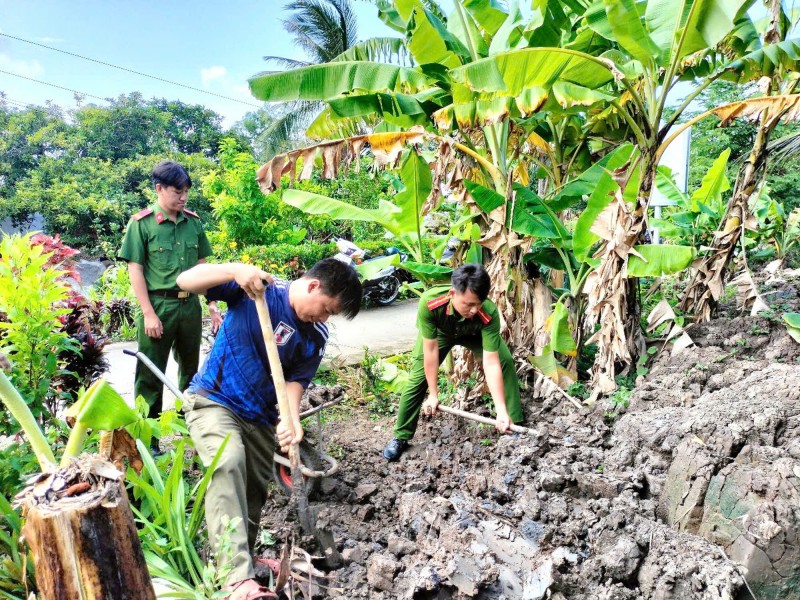 Tuổi trẻ Công an Cà Mau lan tỏa tinh thần “Nghĩa tình đồng đội”