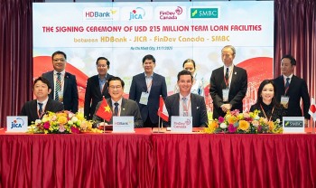 hdbank ky ket khoan vay hop von 215 trieu usd voi ba dinh che tai chinh hang dau quoc te