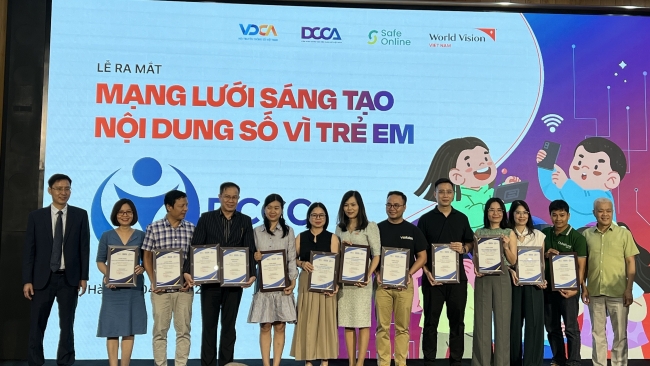 Ra mắt Mạng lưới Sáng tạo Nội dung số Vì trẻ em: Xây dựng môi trường mạng an toàn cho trẻ