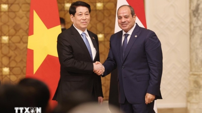 Tuyên bố chung Việt Nam-Ai Cập về nâng cấp quan hệ lên Đối tác Toàn diện