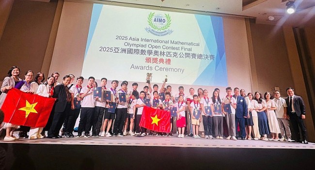 AIMO 2025: 100% thí sinh Việt Nam đoạt giải