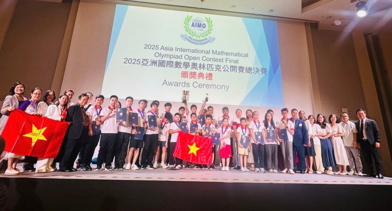 AIMO 2025: 100% thí sinh Việt Nam đoạt giải