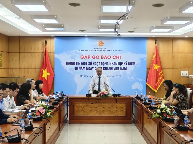 Chuỗi hoạt động cho người Việt Nam ở nước ngoài nhân dịp Kỷ niệm 80 năm Quốc khánh Việt Nam