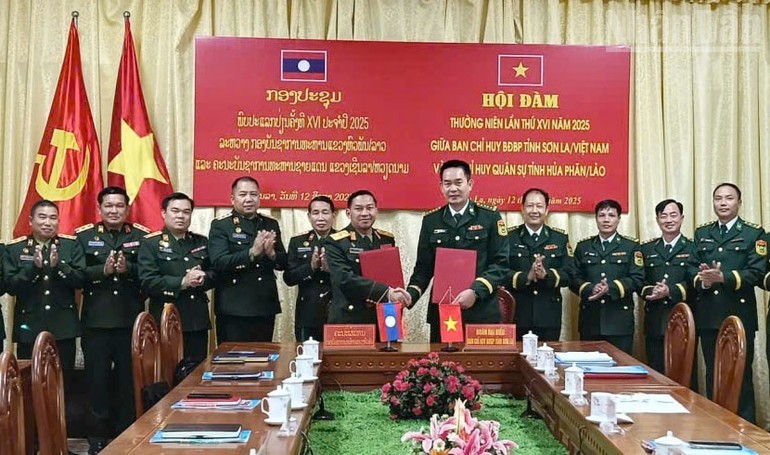 Tăng cường hợp tác bảo vệ biên giới, gắn kết tình hữu nghị Việt – Lào