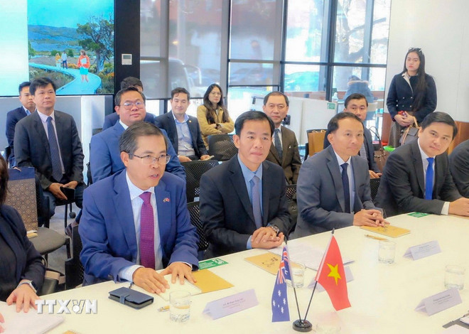 Giới lãnh đạo Australia coi trọng hợp tác với Việt Nam