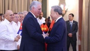 Chủ tịch Cuba tri ân sự ủng hộ của nhân dân Việt Nam