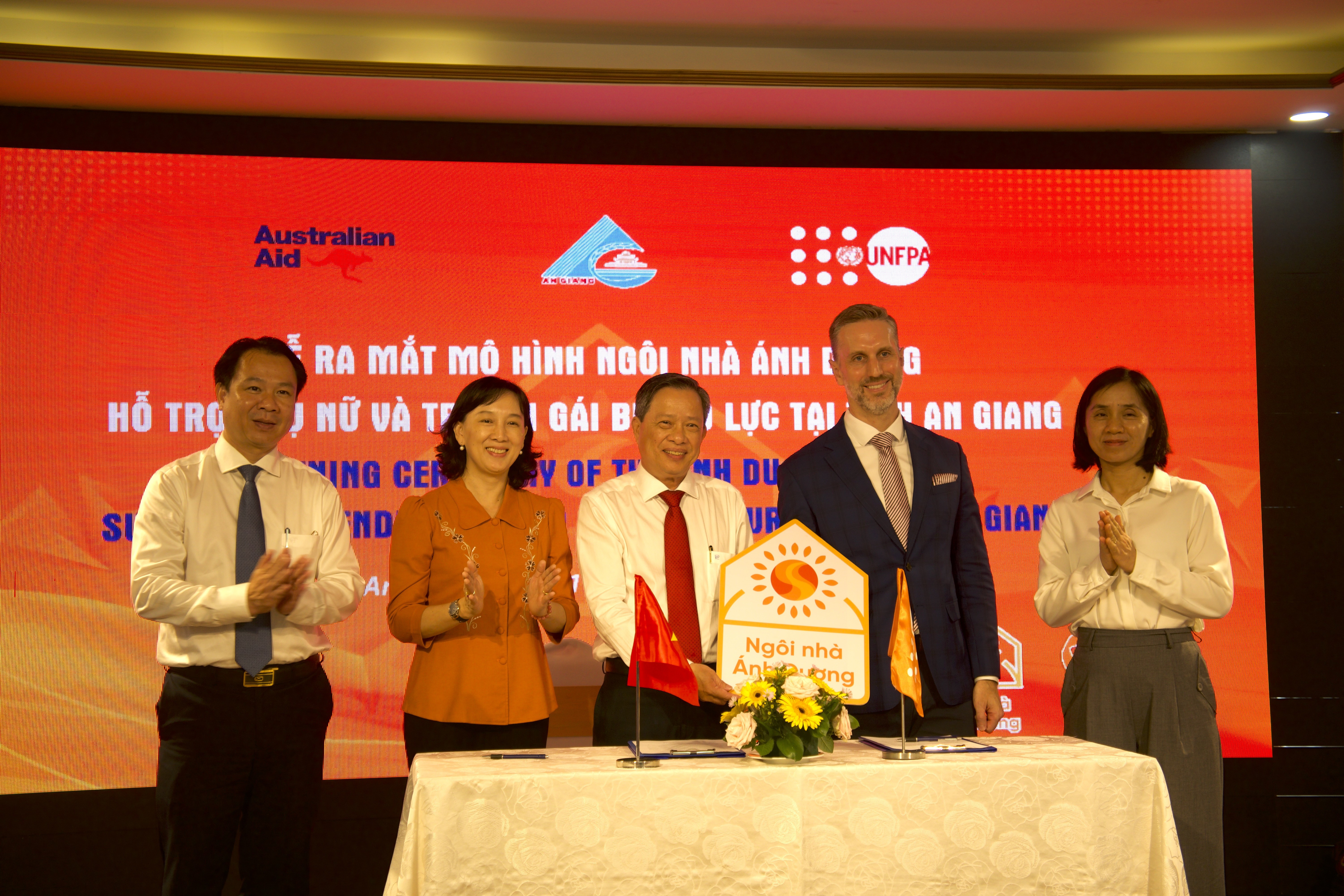 An Giang khai trương Ngôi nhà Ánh Dương hỗ trợ người bị bạo lực