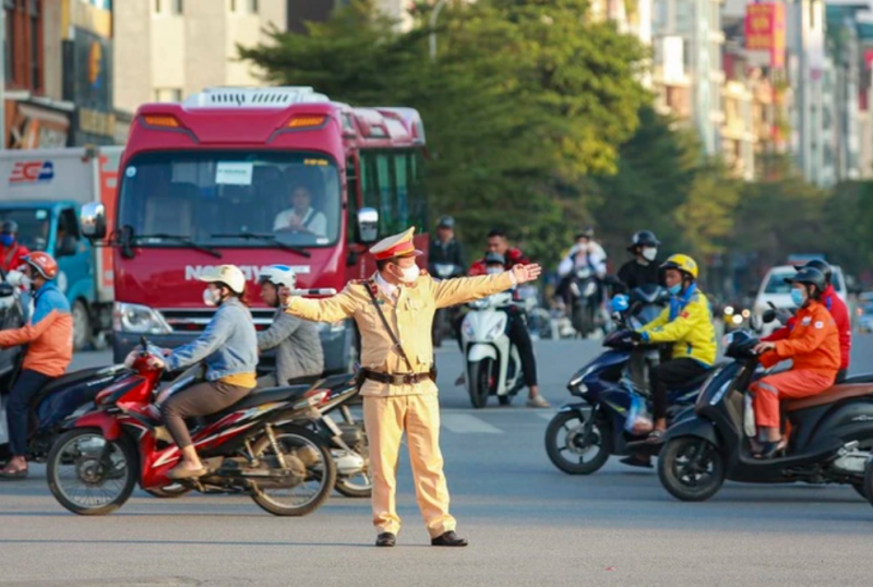 Hà Nội: Điều chỉnh thời gian phân luồng giao thông ngày 21/8 và 22/8