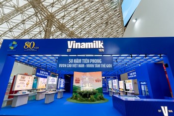 vinamilk mang cac cong nghe va tieu chuan hang dau the gioi den trien lam thanh tuu dat nuoc 80 nam