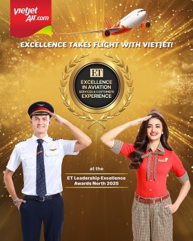 chinh phuc thi truong an do vietjet nhan giai thuong xuat sac ve dich vu hang khong va trai nghiem khach hang