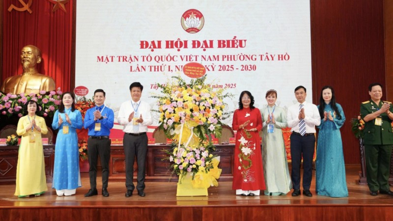 MTTQ phường Tây Hồ: Đoàn kết, đổi mới vì sự phát triển bền vững