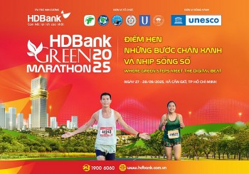hdbank green marathon 2025 diem hen cua nhung buoc chan xanh va nhip song so