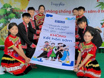 ho tro phong chong tinh trang ket hon som o tre em tai lai chau