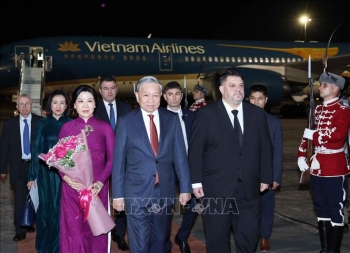 tong bi thu to lam va phu nhan bat dau tham chinh thuc cong hoa bulgaria