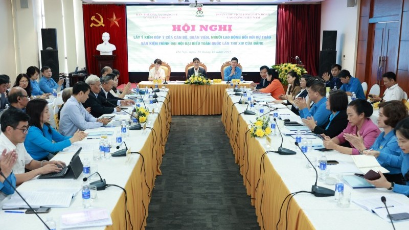 Phát huy vai trò công nhân, công đoàn trong xây dựng Đảng vững mạnh