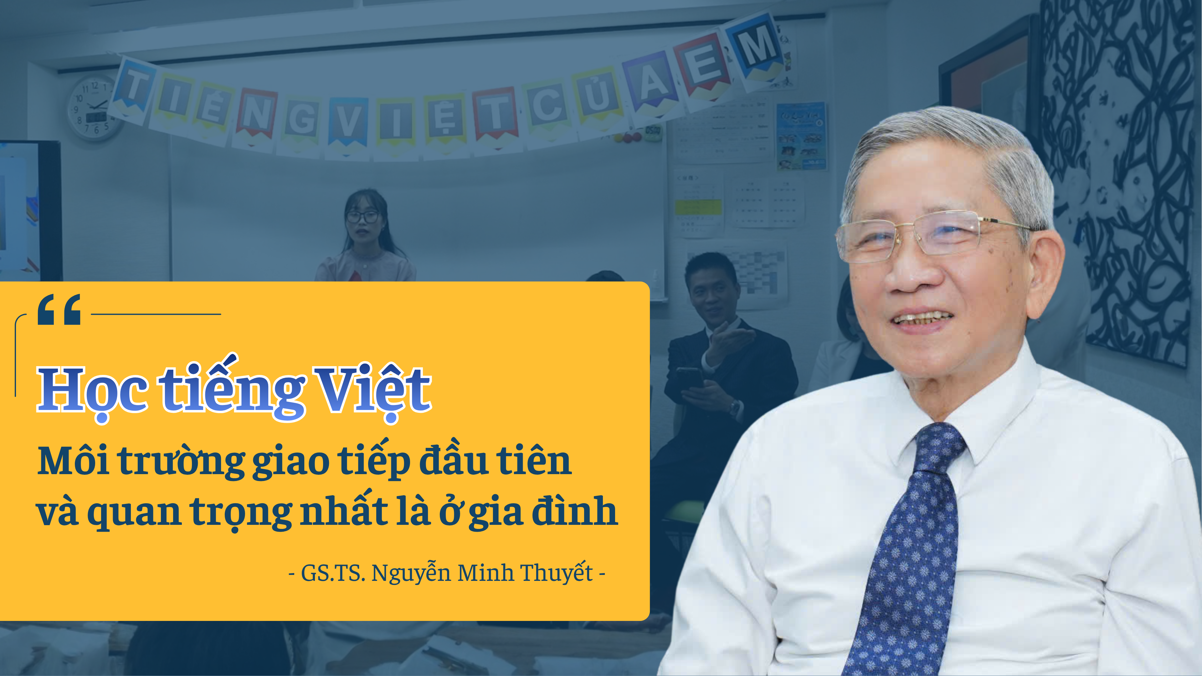 Học tiếng Việt - Môi trường giao tiếp đầu tiên và quan trọng nhất là ở gia đình