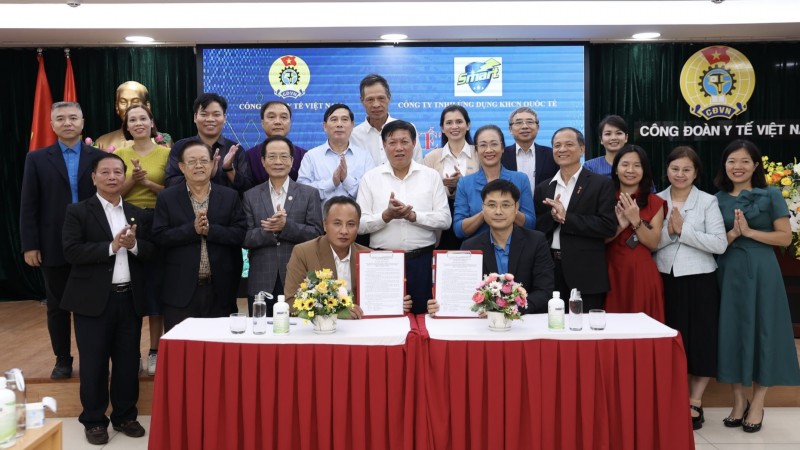 them thoa thuan hop tac nang cao phuc loi cho doan vien nguoi lao dong nganh y te