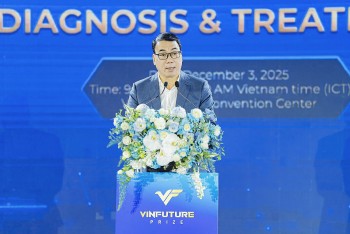 nha khoa hoc vinfuture he lo vu khi cua tuong lai trong cuoc doi dau voi khang khang sinh va ung thu