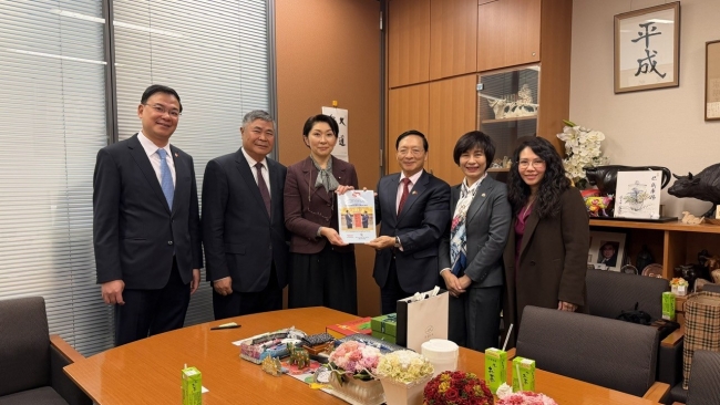 Đoàn đại biểu Hội hữu nghị Việt Nam - Nhật Bản thăm, làm việc tại Nhật Bản