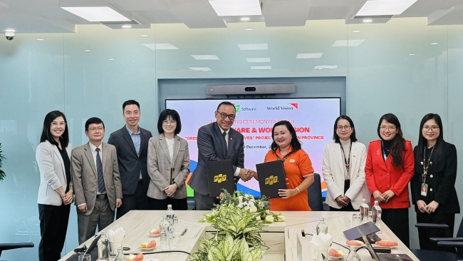 World Vision và doanh nghiệp chung tay thúc đẩy “Bếp xanh - Sống lành” tại Điện Biên