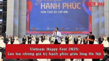 vietnam happy fest 2025 lan toa nhung gia tri hanh phuc giua long ha noi