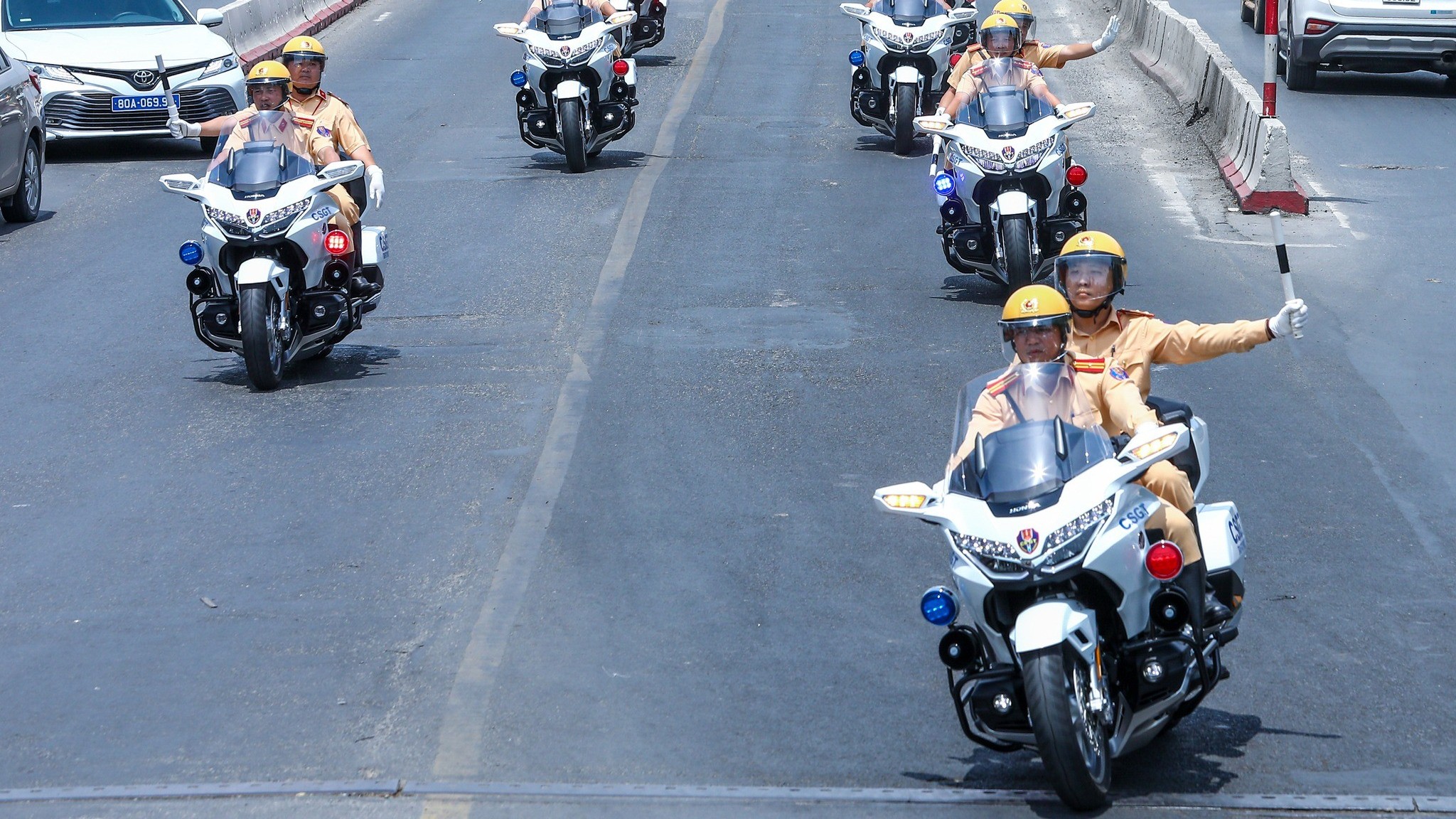 Phân luồng giao thông tạm thời phục vụ Đại hội XIV của Đảng