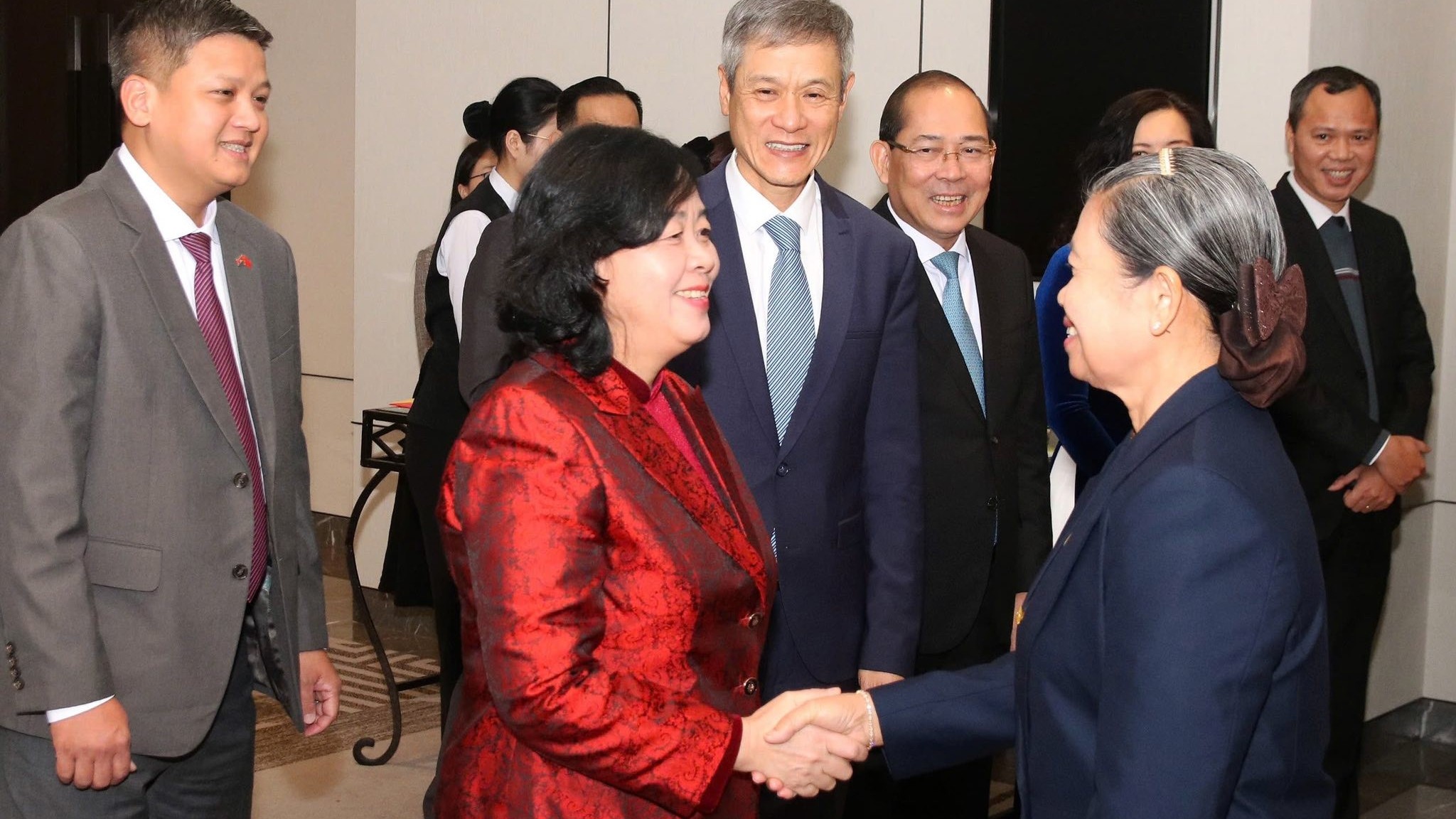 Củng cố quan hệ giữa hai cơ quan Mặt trận Việt Nam - Campuchia