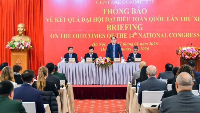 Thông báo kết quả Đại hội XIV của Đảng tới các cơ quan đại diện ngoại giao nước ngoài