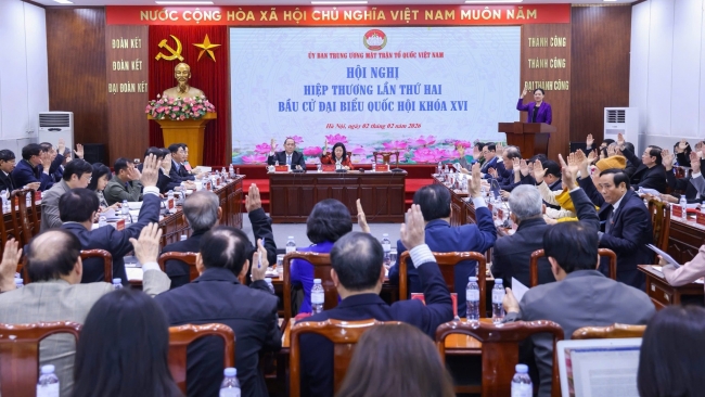 Thống nhất 100% danh sách 217 người ở Trung ương ứng cử đại biểu Quốc hội khóa XVI