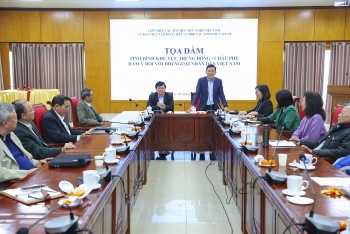 toa dam tinh hinh khu vuc trung dong chau phi va ham y cho doi ngoai nhan dan cua viet nam