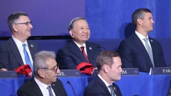 ket qua chuyen tham du cuoc hop khai mac hoi dong hoa binh ve gaza cua tong bi thu to lam