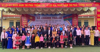 them lop hoc moi cho hoc sinh vung cao lao cai tu tinh huu nghi viet nam azerbaijan