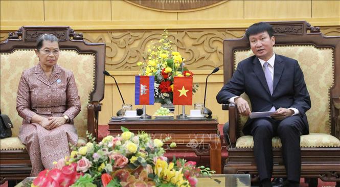 Thắt chặt tình đoàn kết, hữu nghị Việt Nam - Campuchia