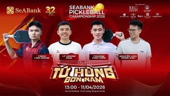 seabank to chuc giai pickleball championship 2026 gay quy hoc bong cho tre em ngheo nhan dip 32 nam thanh lap