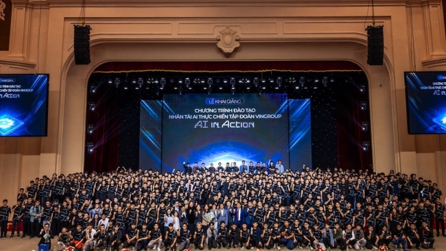 Vingroup khai giảng khóa đầu tiên chương trình đào tạo 2.000 nhân tài AI thực chiến