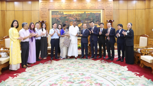 Đại sứ Sri Lanka làm việc tại Bắc Ninh, thúc đẩy giao lưu nhân dân và hợp tác trên nhiều lĩnh vực