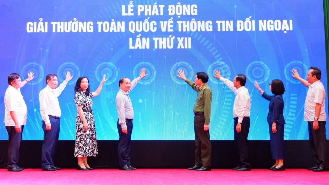 Phát động Giải thưởng toàn quốc về thông tin đối ngoại lần thứ XII