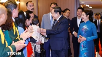 Chủ tịch Quốc hội Trần Thanh Mẫn gặp gỡ cộng đồng người Việt tại Thổ Nhĩ Kỳ