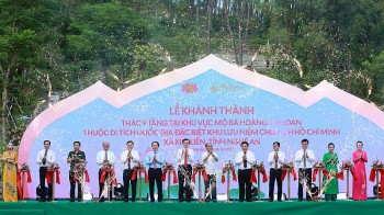 khanh thanh cong trinh thac 9 tang tai que huong chu tich ho chi minh