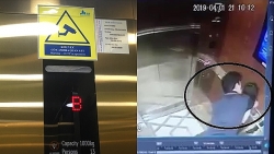 dam o trong thang may can lap ngay canh bao co camera