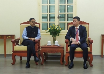 VUFO - ĐSQ Ấn Độ tại Việt Nam trao đổi về chuỗi hoạt động nhân 50 năm thiết lập quan hệ ngoại giao