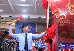 Giải bóng bàn Hội Nhà báo Việt Nam 2019: 42 cơ quan tranh giải thống nhất không dùng chai nước nhựa