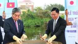 trong hoa sen oga danh dau chinh thuc thiet lap quan he hop tac huu nghi kinokawa va quang nam