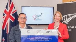 Công dân Hồ Tú Anh chiến thắng cuộc thi thiết kế logo quan hệ ngoại giao giữa New Zealand và Việt Nam