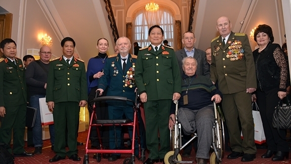 Việt Nam tiếp tục tri ân các cựu chiến binh Nga từng trực tiếp sang tham chiến
