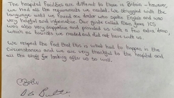 vo chong du khach nguoi anh viet thu cam on sau khi het cach ly covid 19 o ha noi