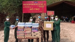 bo doi bien phong quang tri tang vat tu y te cho chien si dai doi 322 va tram cong an 92 cua lao